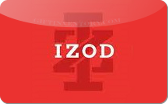 IZOD
Gift&nbsp;Card